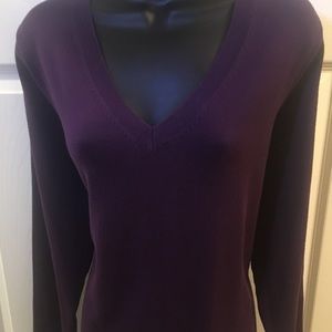 Eddie Bauer women's sweater Size XL purple